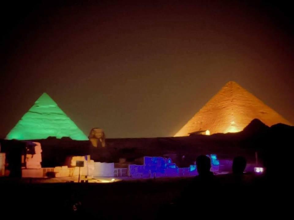 Sound and Light Show at Giza Pyramids